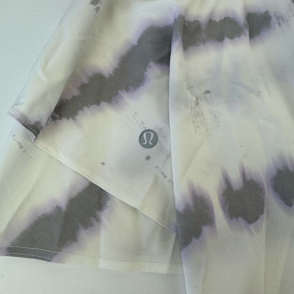 Lululemon Court Rival High-Rise Skirt Sz 10 Long - Transverse Lilac Multi - Picture 4 of 10
